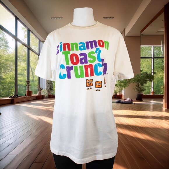 American Needle Other - American Needle, Cinnamon Toast Crunch, 100% cotton, white, M T-shirt